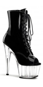 Peep Toe Adore Platform Granny Ankle Boots