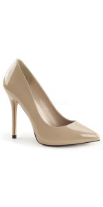 Amuse Cream 5 Inch High Heel Pump